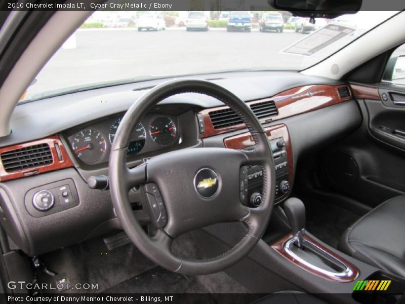 Cyber Gray Metallic / Ebony 2010 Chevrolet Impala LT