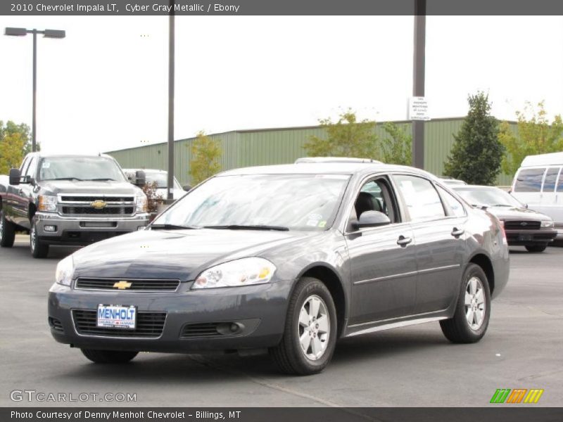 Cyber Gray Metallic / Ebony 2010 Chevrolet Impala LT