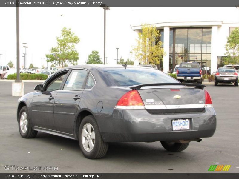 Cyber Gray Metallic / Ebony 2010 Chevrolet Impala LT