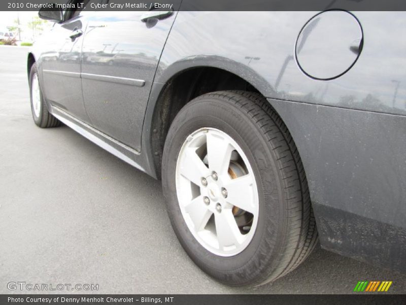 Cyber Gray Metallic / Ebony 2010 Chevrolet Impala LT
