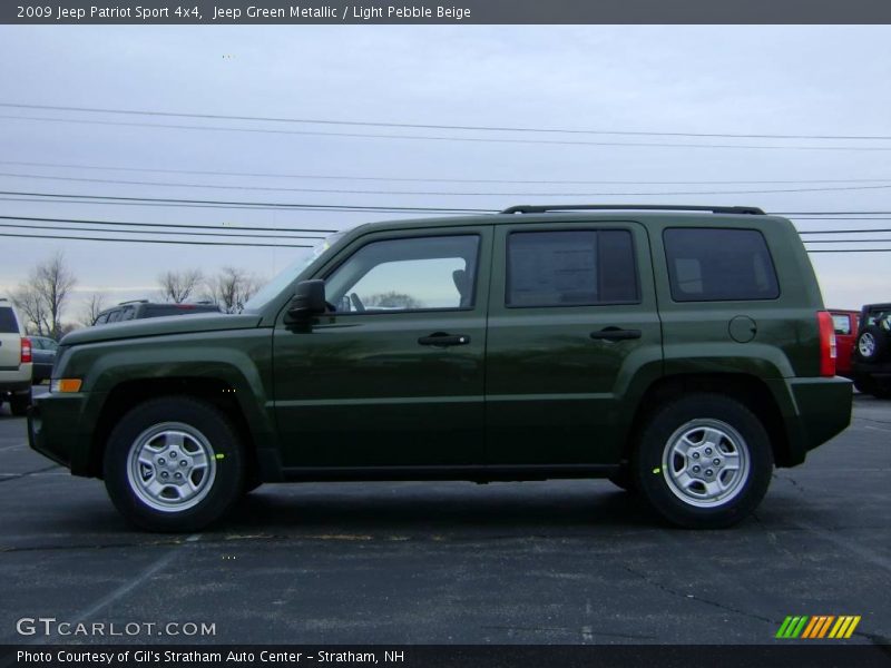 Jeep Green Metallic / Light Pebble Beige 2009 Jeep Patriot Sport 4x4