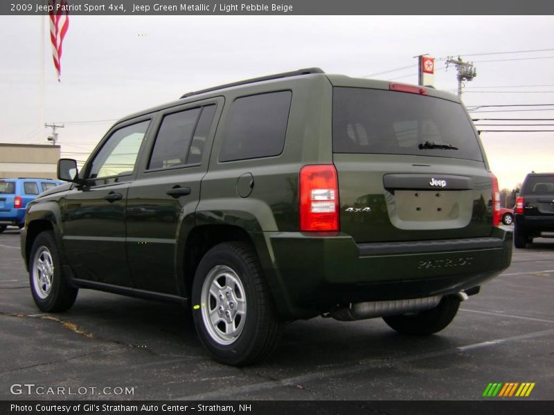 Jeep Green Metallic / Light Pebble Beige 2009 Jeep Patriot Sport 4x4
