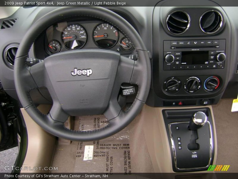 Jeep Green Metallic / Light Pebble Beige 2009 Jeep Patriot Sport 4x4