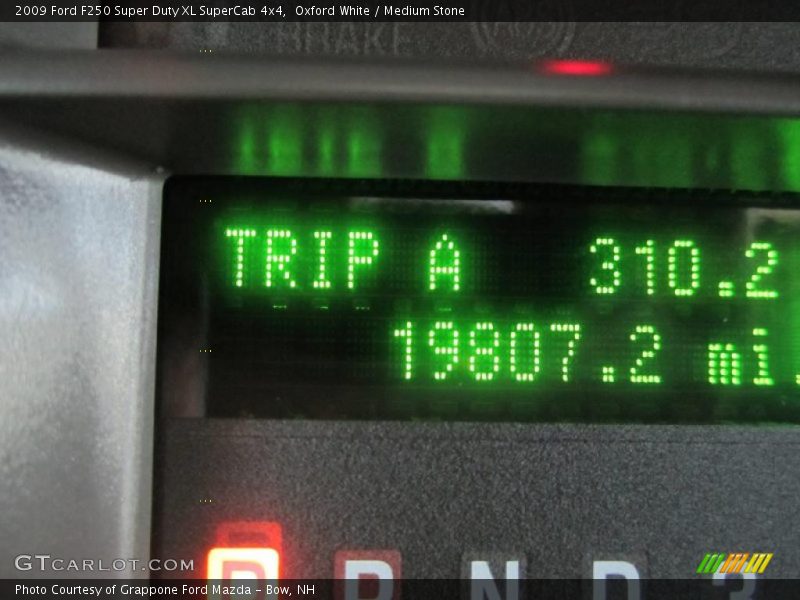 Oxford White / Medium Stone 2009 Ford F250 Super Duty XL SuperCab 4x4