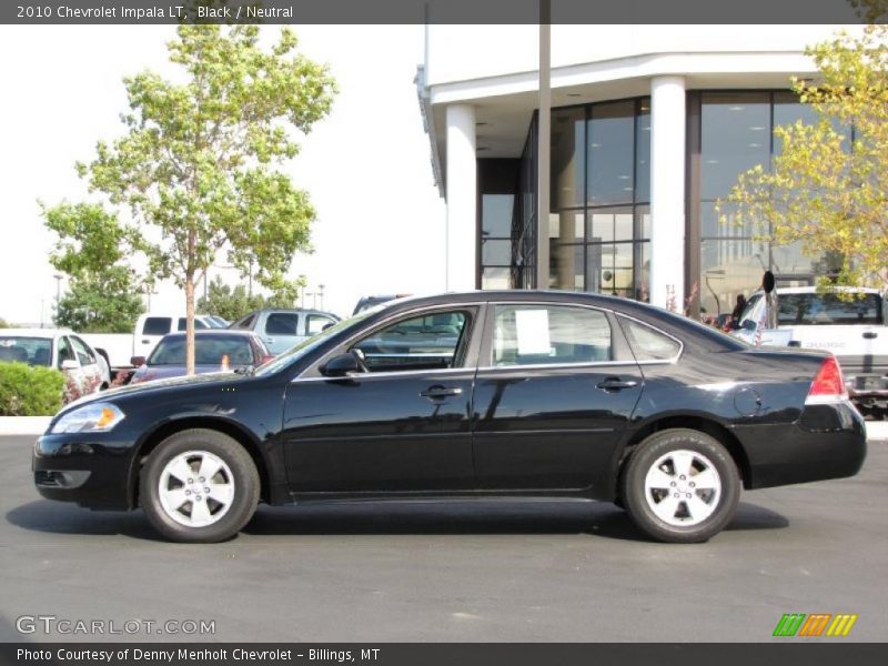 Black / Neutral 2010 Chevrolet Impala LT