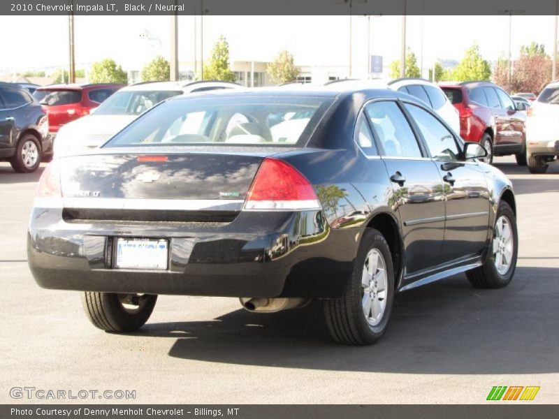 Black / Neutral 2010 Chevrolet Impala LT