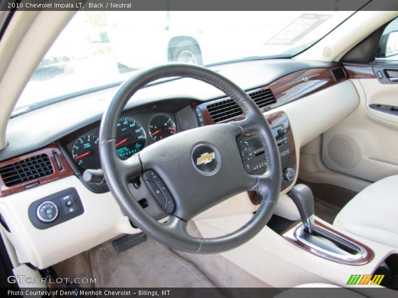 Black / Neutral 2010 Chevrolet Impala LT