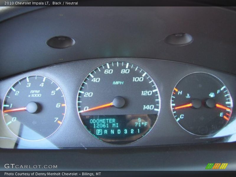 Black / Neutral 2010 Chevrolet Impala LT