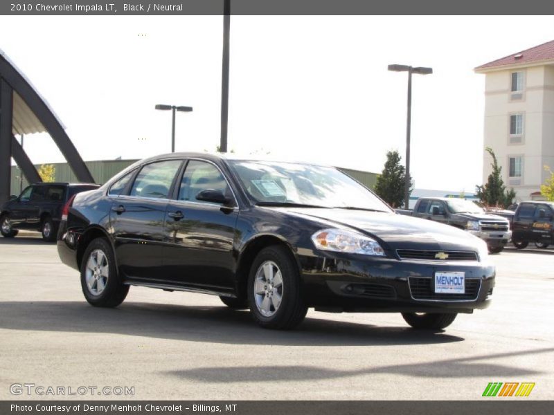 Black / Neutral 2010 Chevrolet Impala LT
