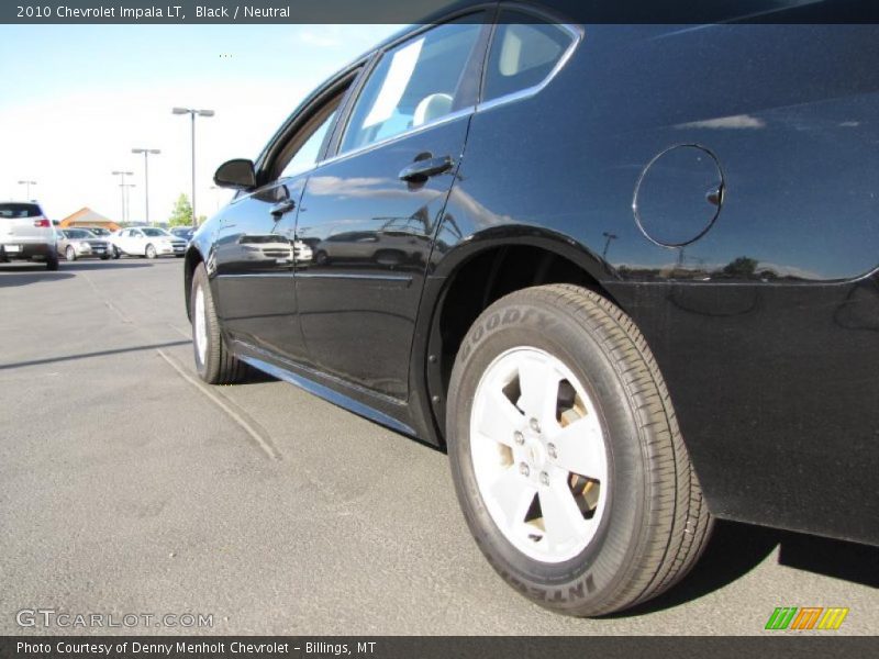 Black / Neutral 2010 Chevrolet Impala LT