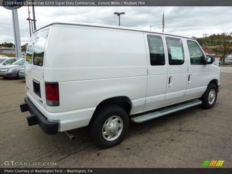 Oxford White / Medium Flint 2009 Ford E Series Van E250 Super Duty Commercial