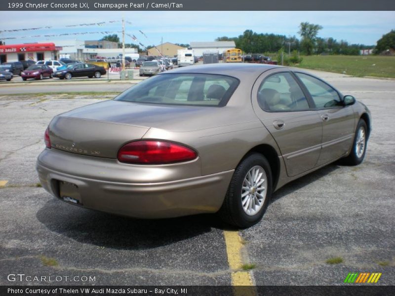 Champagne Pearl / Camel/Tan 1999 Chrysler Concorde LXi