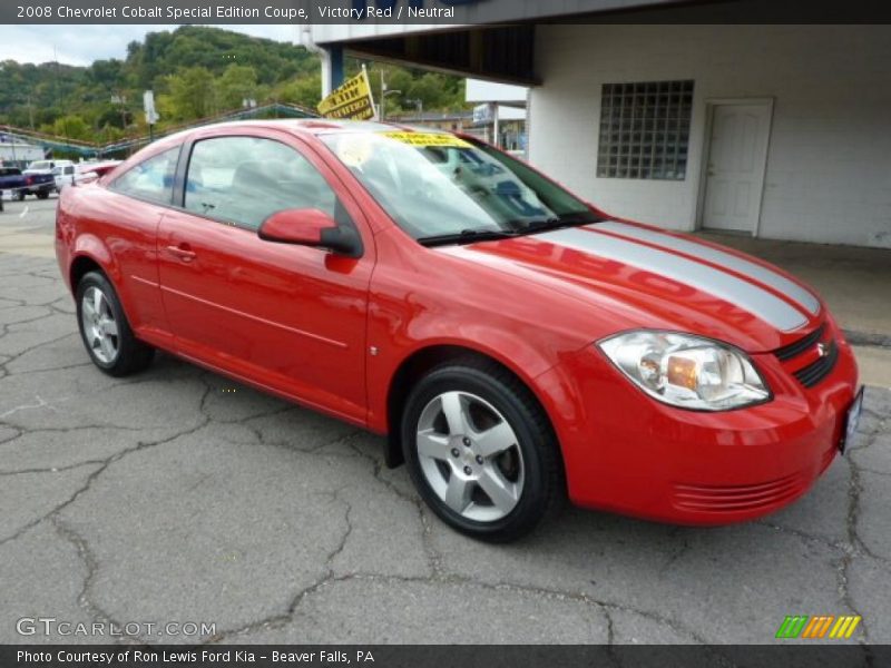Victory Red / Neutral 2008 Chevrolet Cobalt Special Edition Coupe