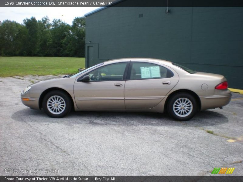 Champagne Pearl / Camel/Tan 1999 Chrysler Concorde LXi