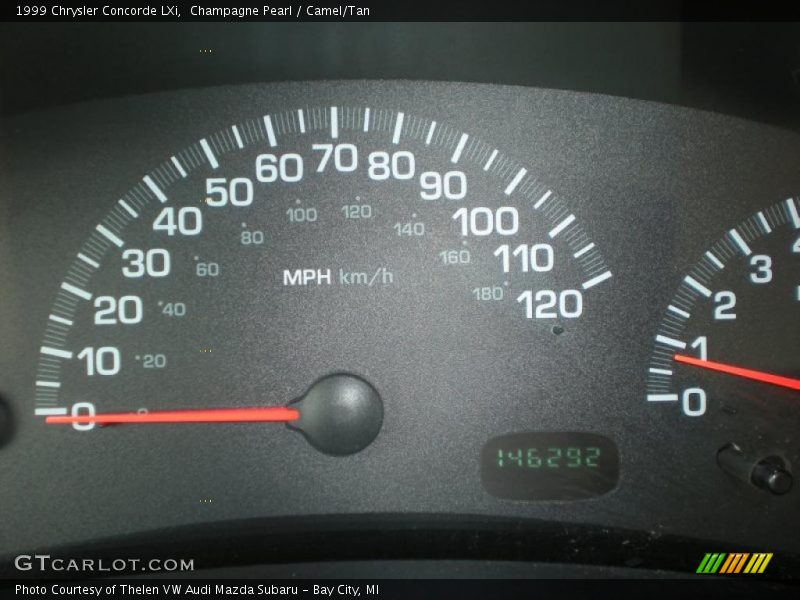 Champagne Pearl / Camel/Tan 1999 Chrysler Concorde LXi