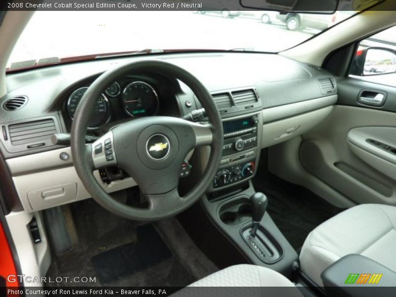 Victory Red / Neutral 2008 Chevrolet Cobalt Special Edition Coupe