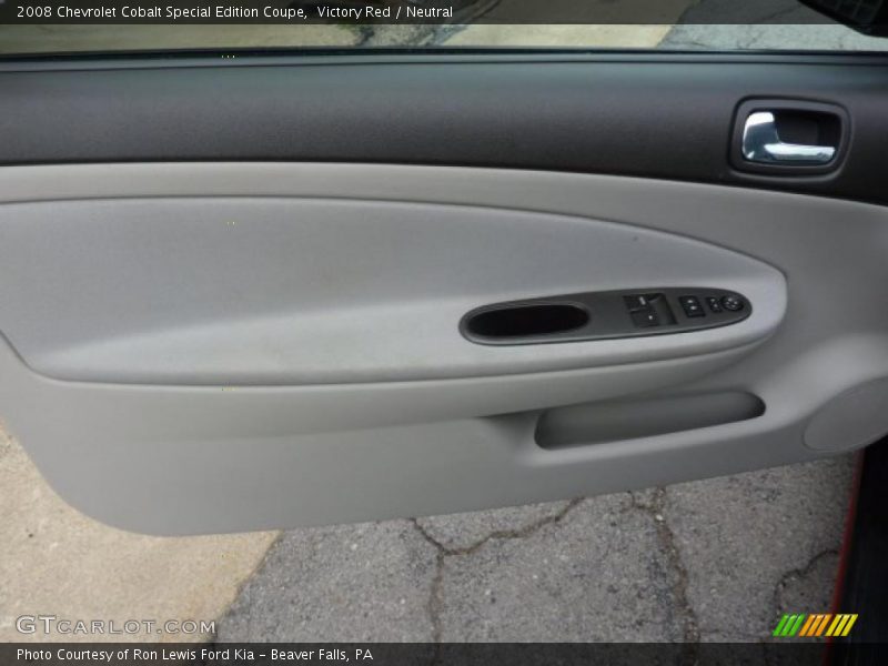 Victory Red / Neutral 2008 Chevrolet Cobalt Special Edition Coupe