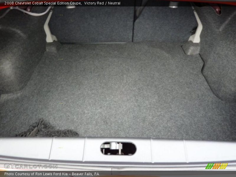 Victory Red / Neutral 2008 Chevrolet Cobalt Special Edition Coupe