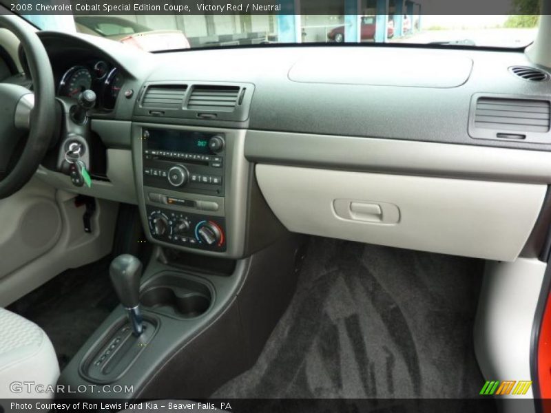 Victory Red / Neutral 2008 Chevrolet Cobalt Special Edition Coupe