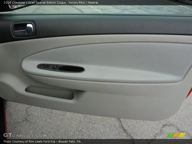 Victory Red / Neutral 2008 Chevrolet Cobalt Special Edition Coupe