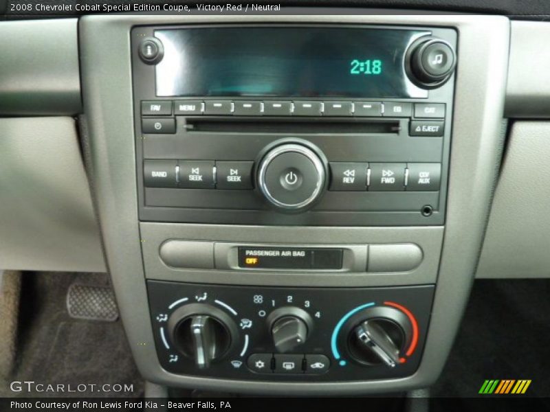 Victory Red / Neutral 2008 Chevrolet Cobalt Special Edition Coupe