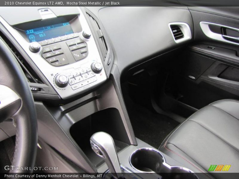 Mocha Steel Metallic / Jet Black 2010 Chevrolet Equinox LTZ AWD