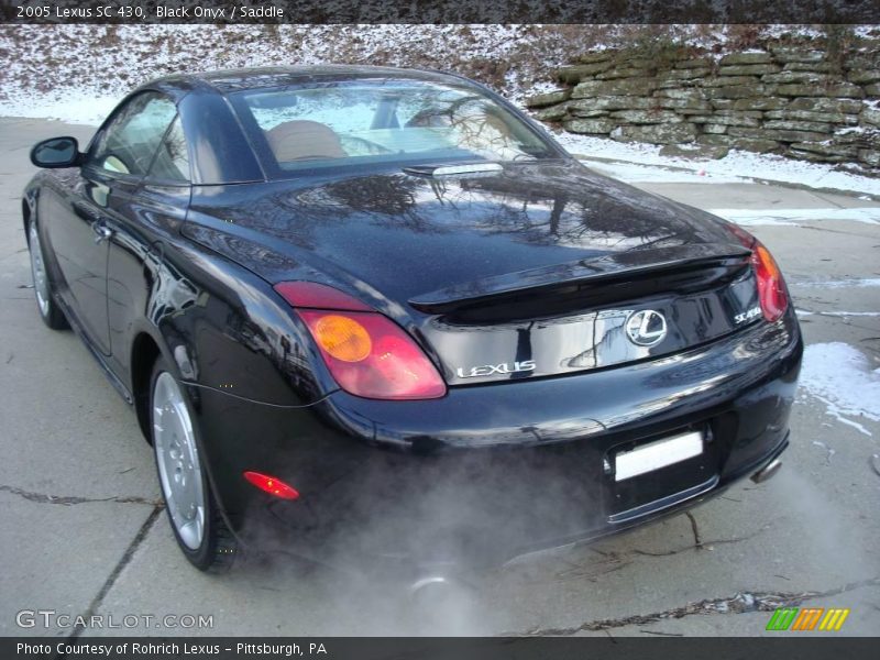 Black Onyx / Saddle 2005 Lexus SC 430