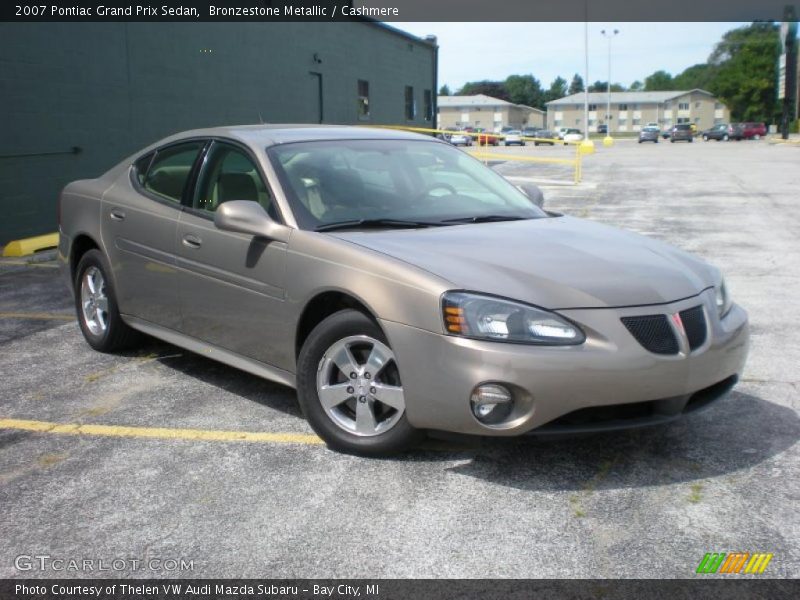 Bronzestone Metallic / Cashmere 2007 Pontiac Grand Prix Sedan