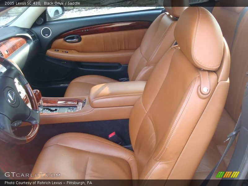 Black Onyx / Saddle 2005 Lexus SC 430