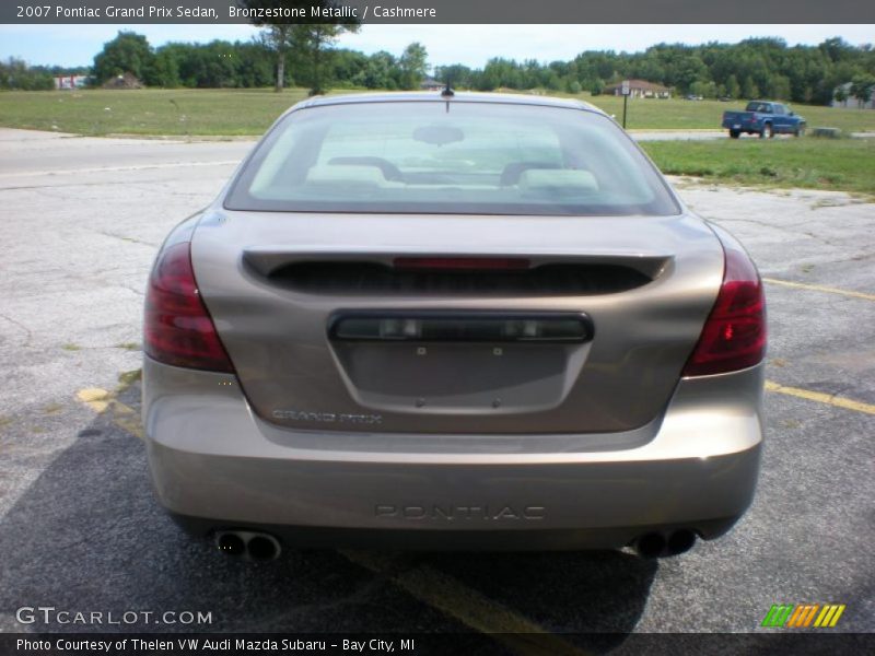 Bronzestone Metallic / Cashmere 2007 Pontiac Grand Prix Sedan
