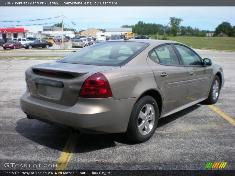 Bronzestone Metallic / Cashmere 2007 Pontiac Grand Prix Sedan