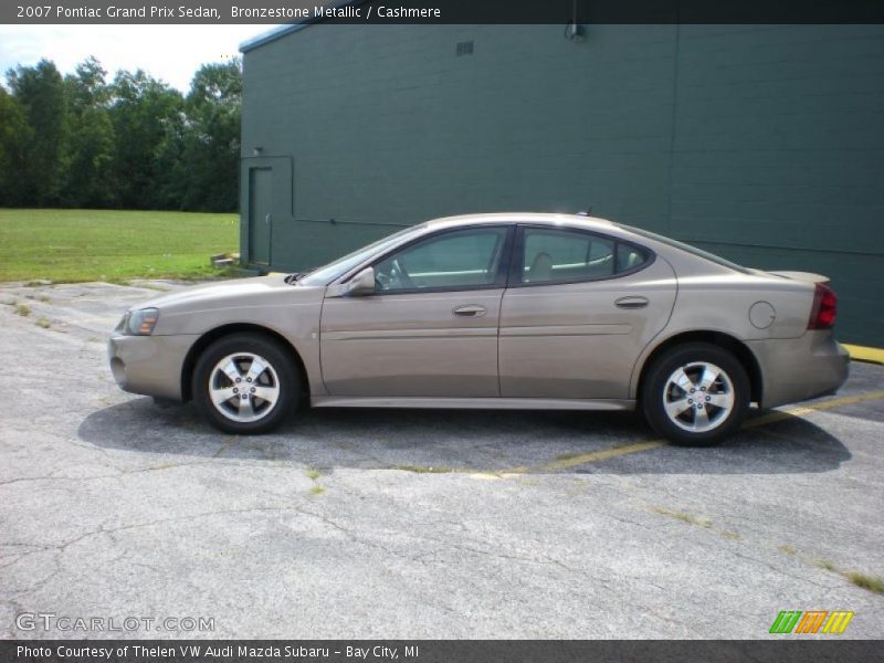 Bronzestone Metallic / Cashmere 2007 Pontiac Grand Prix Sedan