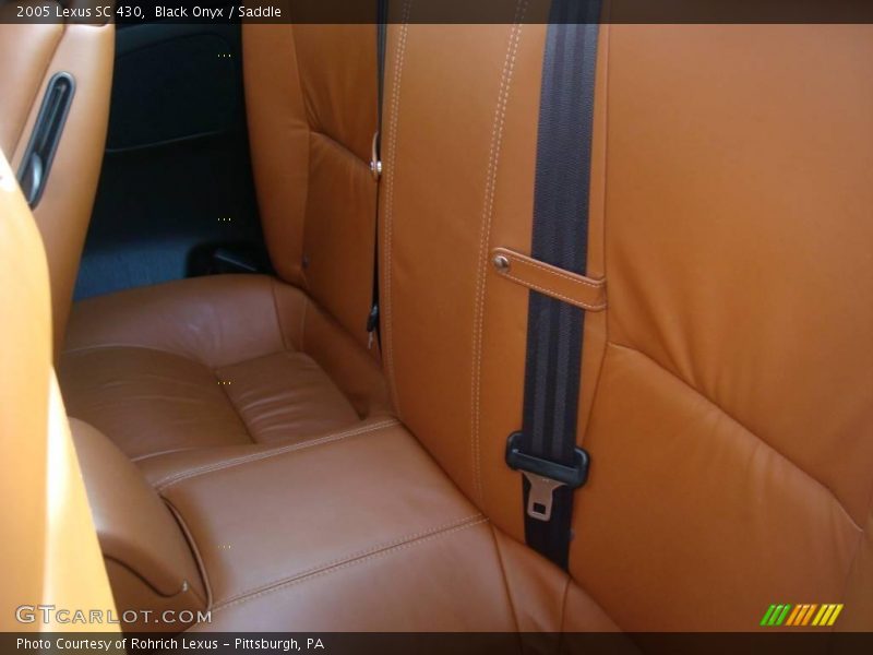 Black Onyx / Saddle 2005 Lexus SC 430