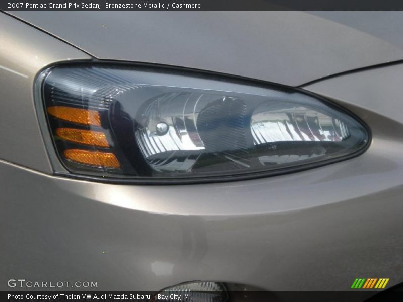 Bronzestone Metallic / Cashmere 2007 Pontiac Grand Prix Sedan