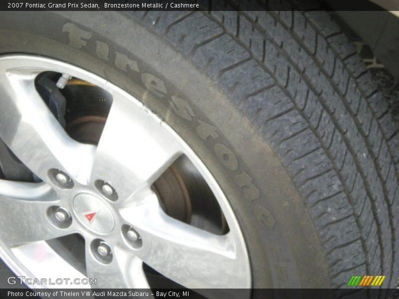 Bronzestone Metallic / Cashmere 2007 Pontiac Grand Prix Sedan