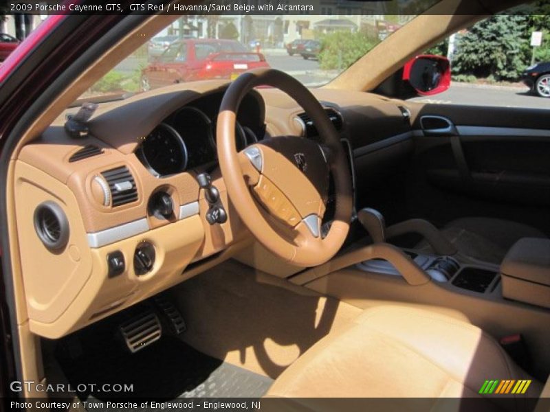 GTS Red / Havanna/Sand Beige with Alcantara 2009 Porsche Cayenne GTS