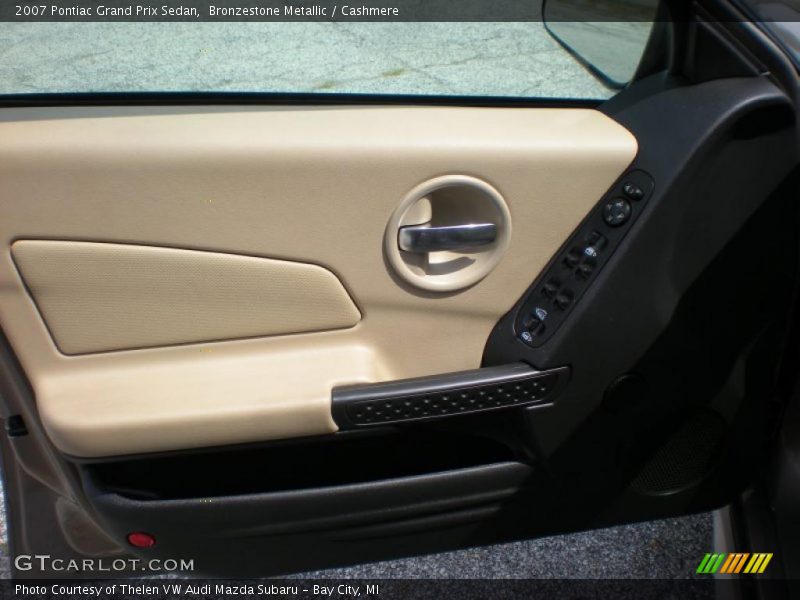 Bronzestone Metallic / Cashmere 2007 Pontiac Grand Prix Sedan