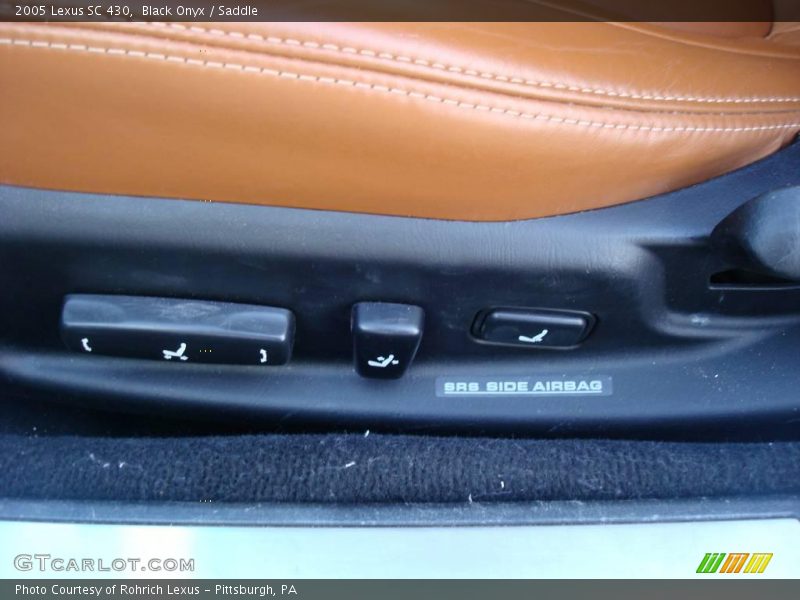 Black Onyx / Saddle 2005 Lexus SC 430