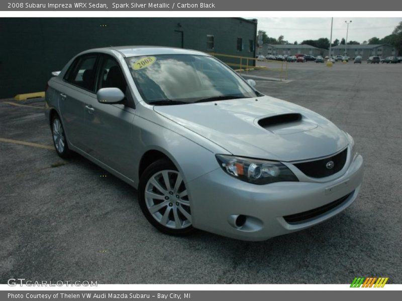 Spark Silver Metallic / Carbon Black 2008 Subaru Impreza WRX Sedan