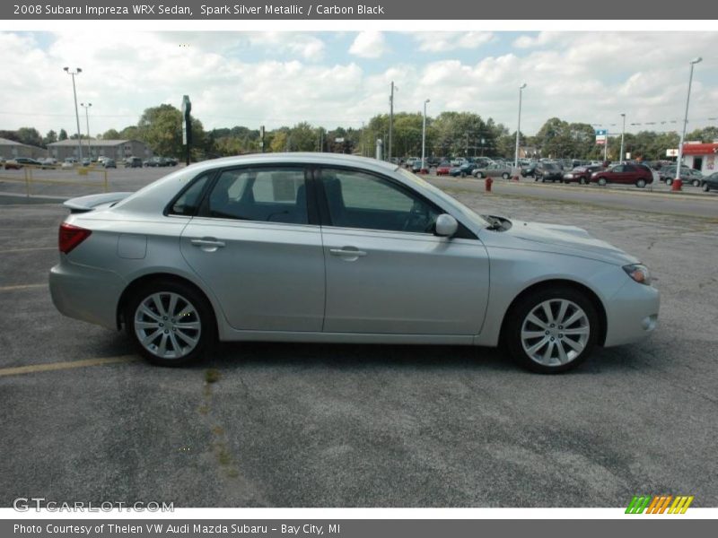 Spark Silver Metallic / Carbon Black 2008 Subaru Impreza WRX Sedan