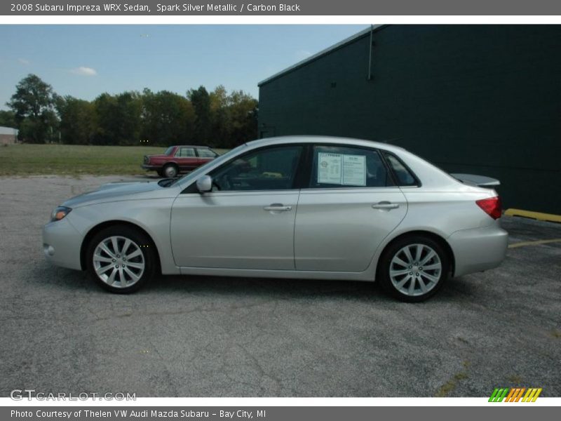 Spark Silver Metallic / Carbon Black 2008 Subaru Impreza WRX Sedan