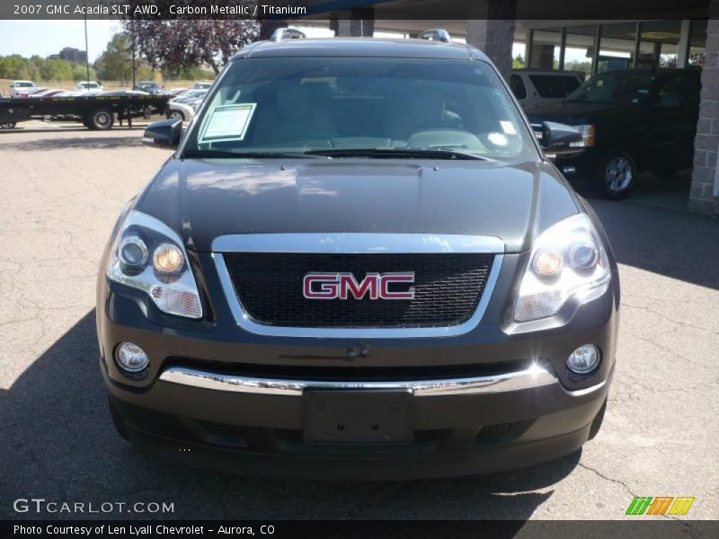 Carbon Metallic / Titanium 2007 GMC Acadia SLT AWD