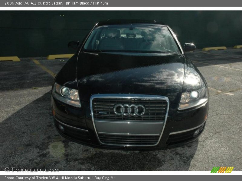 Brilliant Black / Platinum 2006 Audi A6 4.2 quattro Sedan