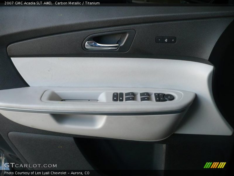 Carbon Metallic / Titanium 2007 GMC Acadia SLT AWD