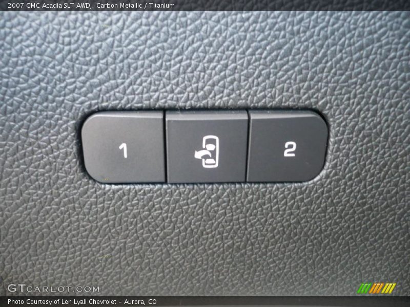 Carbon Metallic / Titanium 2007 GMC Acadia SLT AWD
