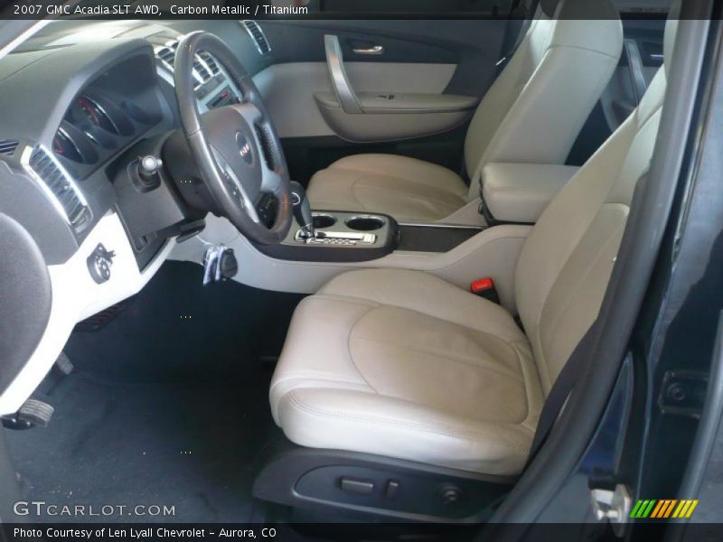 Carbon Metallic / Titanium 2007 GMC Acadia SLT AWD