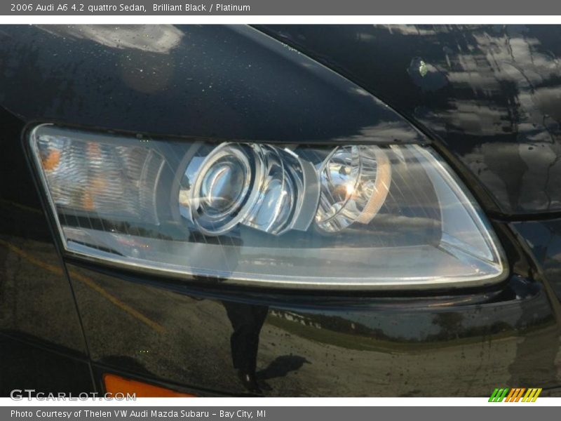 Brilliant Black / Platinum 2006 Audi A6 4.2 quattro Sedan