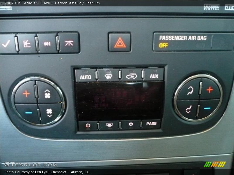 Carbon Metallic / Titanium 2007 GMC Acadia SLT AWD