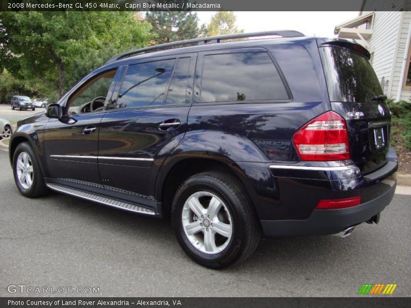 Capri Blue Metallic / Macadamia 2008 Mercedes-Benz GL 450 4Matic