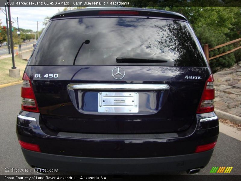 Capri Blue Metallic / Macadamia 2008 Mercedes-Benz GL 450 4Matic
